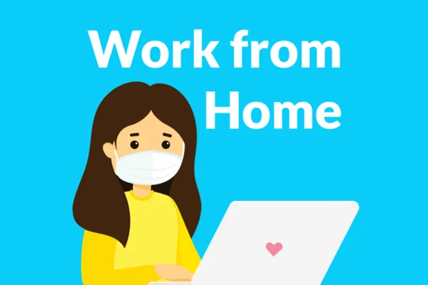 Ideal sitting postures for work from home