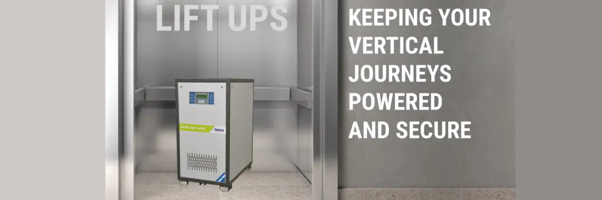Elevating Efficiency and Safety with Indus Power's Lift UPS Solutions